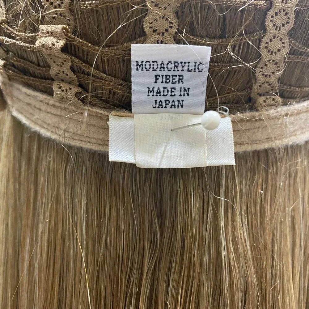 Blonde Straight Long Wig - Natural Honey Blonde